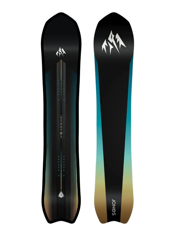 Jones snowboard Stratos Black | Černá | Velikost snb 162