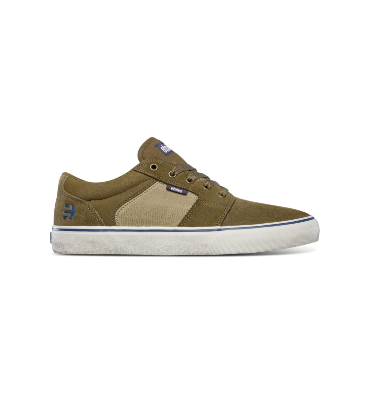 Etnies pánské boty Barge Ls Brown / Tan / Blue | Hnědá | Velikost 13 US