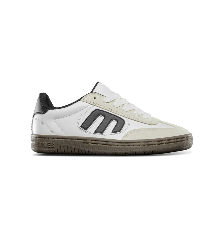 Etnies pánské boty Locut White / Black / Gum | Černá | Velikost 10 US