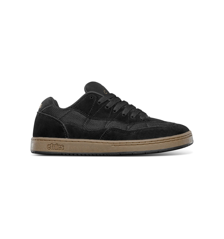 Etnies pánské boty Snake Black / Gum | Černá | Velikost 12 US