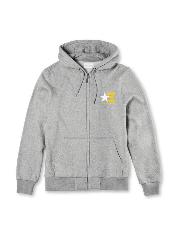 Etnies pánská mikina America Zip Up Hoodie Grey / Heather | Šedá | Velikost M