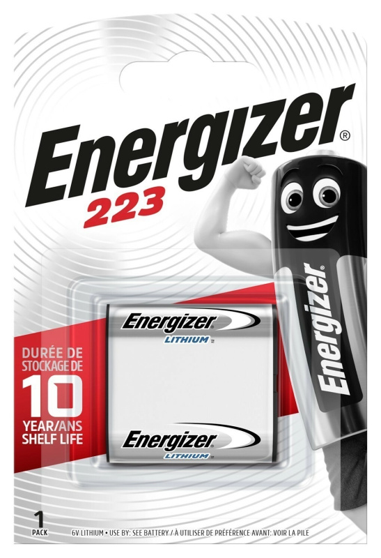 Energizer Lithium Photo EL223AP/CR-P2 6V 1ks 7638900052503
