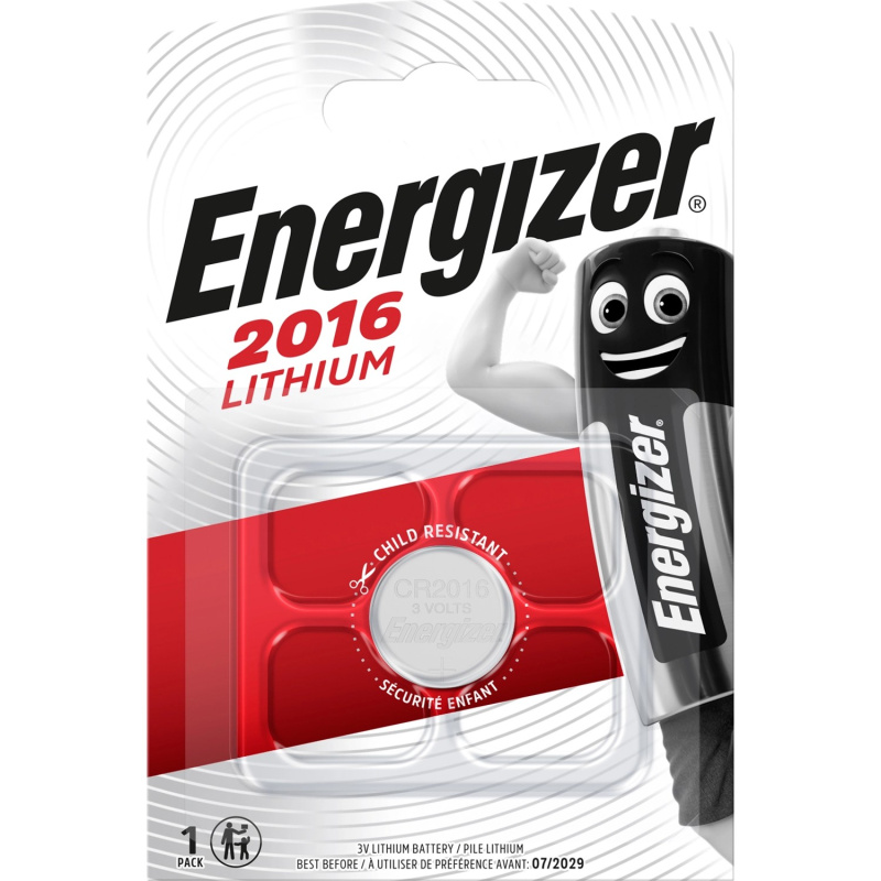 Energizer CR2016 - lithiové baterie - 3 V