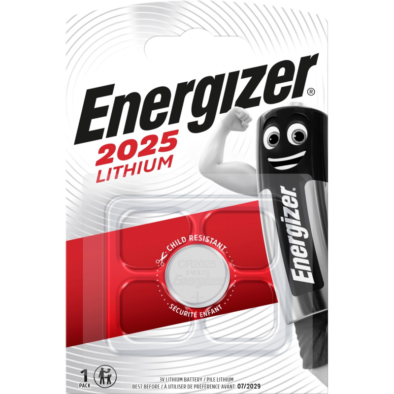 Energizer CR2025 - lithiové baterie - 3 V