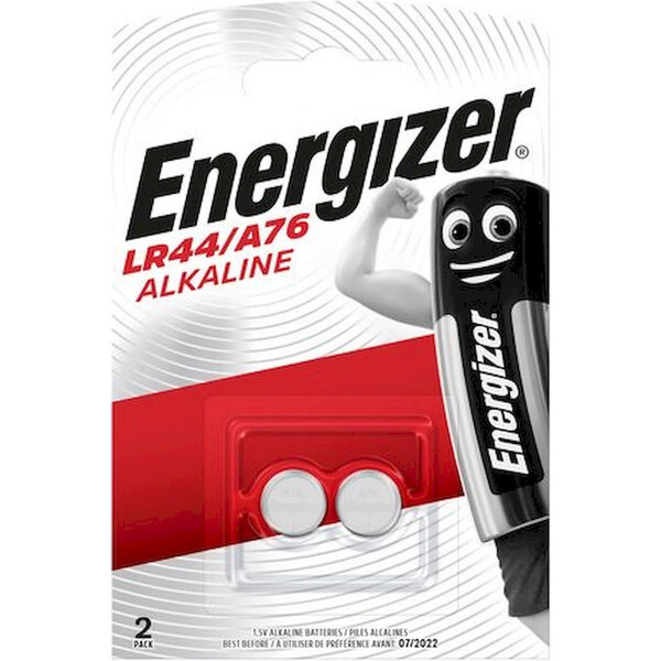 Baterie Energizer LR44 /A76 (knoflíková) - 1,5 V