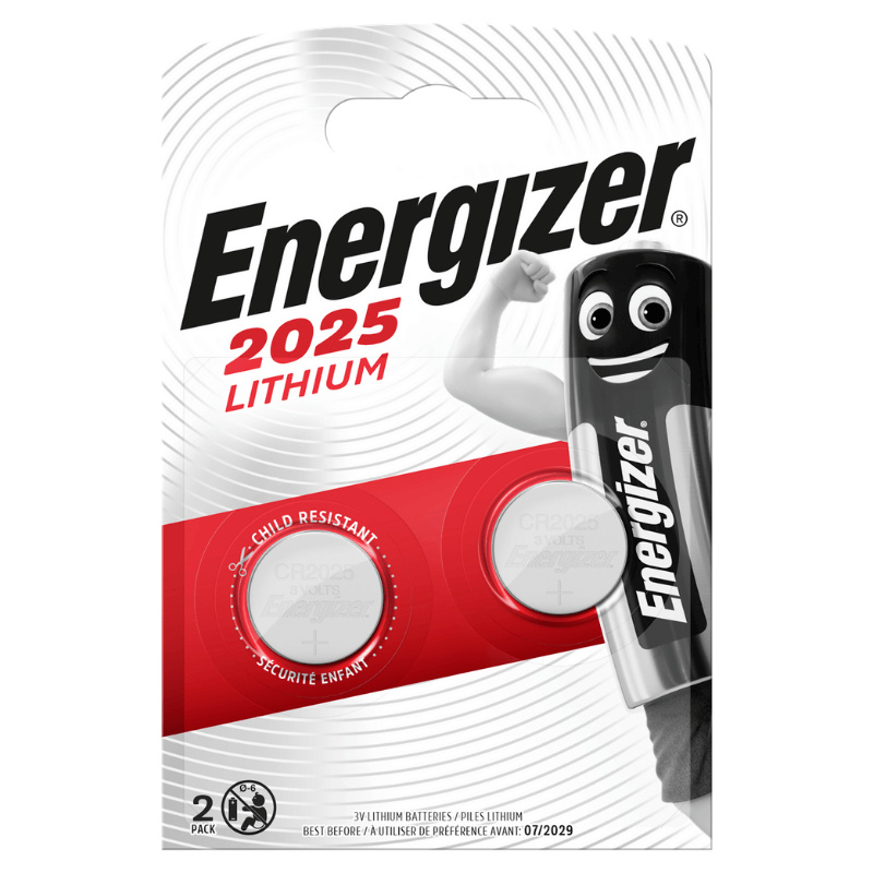 Baterie Energizer CR2025 (knoflíková, lithiová)-3V