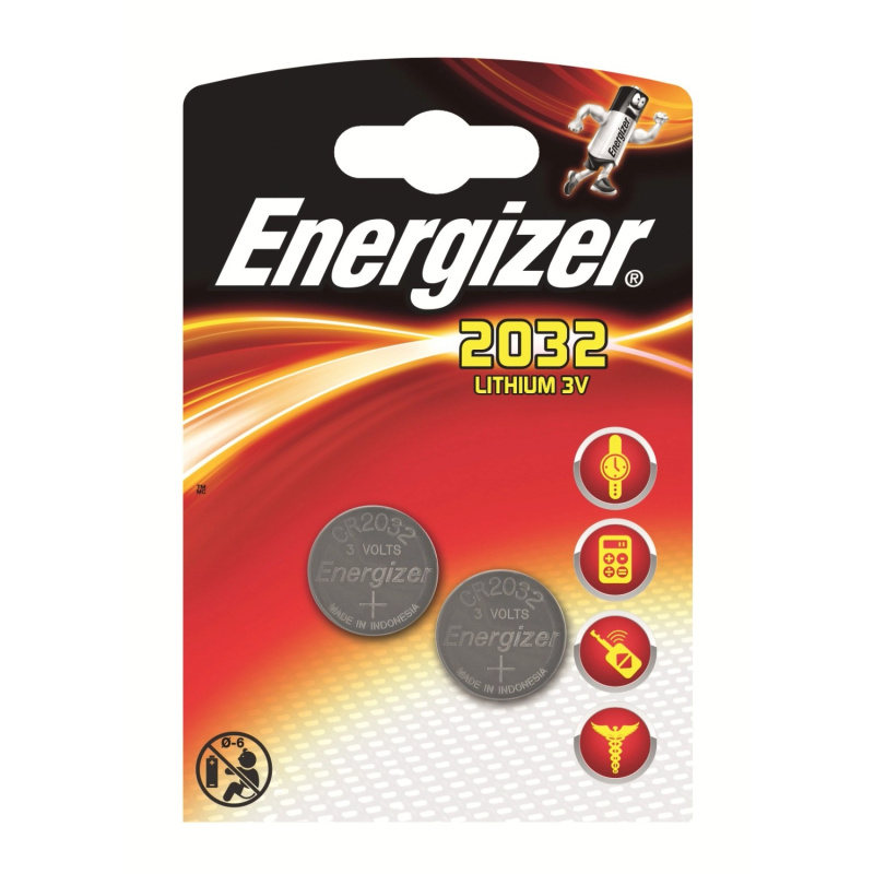 Baterie Energizer CR2032 (knoflíková, lithiová)-3V