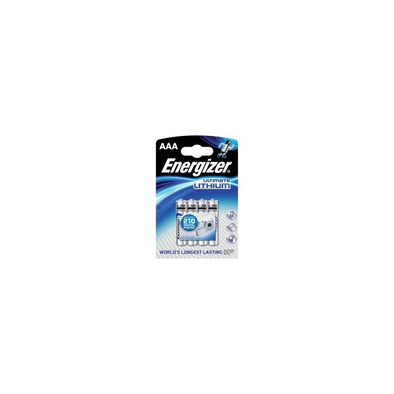 Energizer FR03/4BP Ultimate Lithium AAA Stříbrná