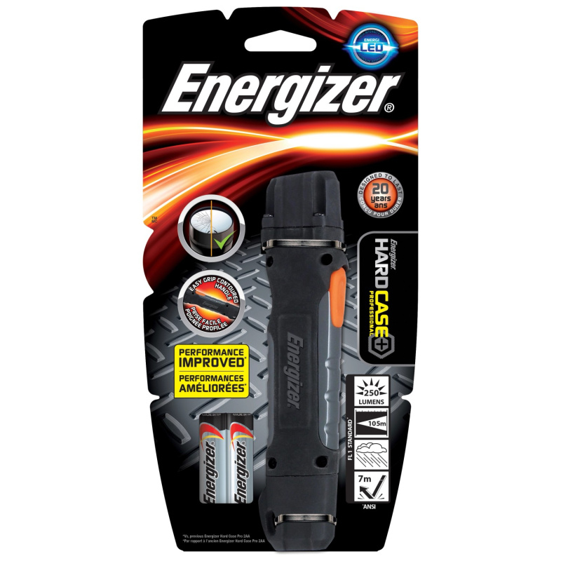 Energizer HardCase 2AA LED - profesionální svítilna