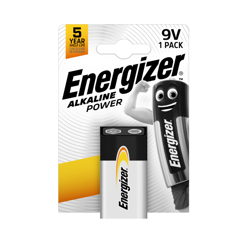 Alkalická baterie 9V Energizer Power