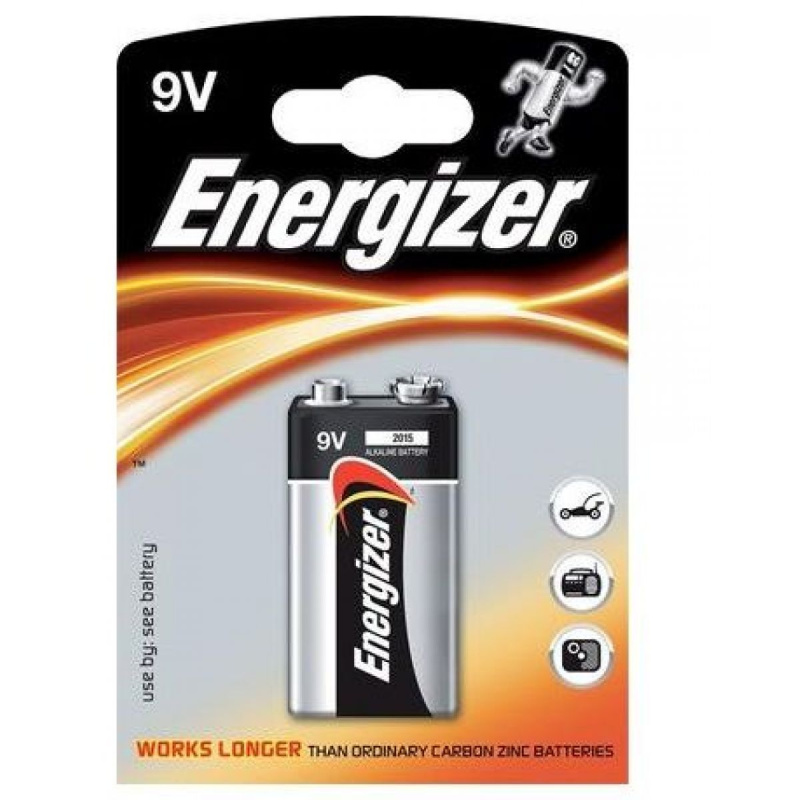 Alkalická baterie 9V Energizer Power