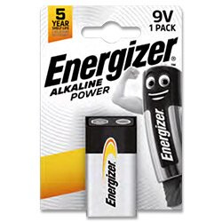 Alkalická baterie 9V Energizer Power