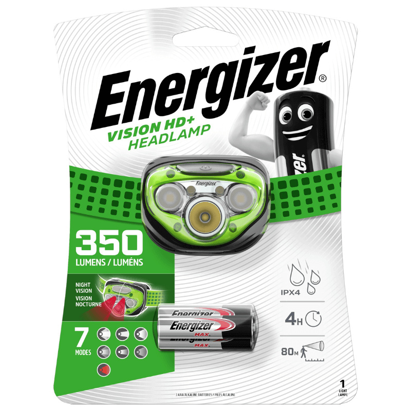 Energizer Headlight Vision HD+ 350lm 3xAAA svítilna 1 ks