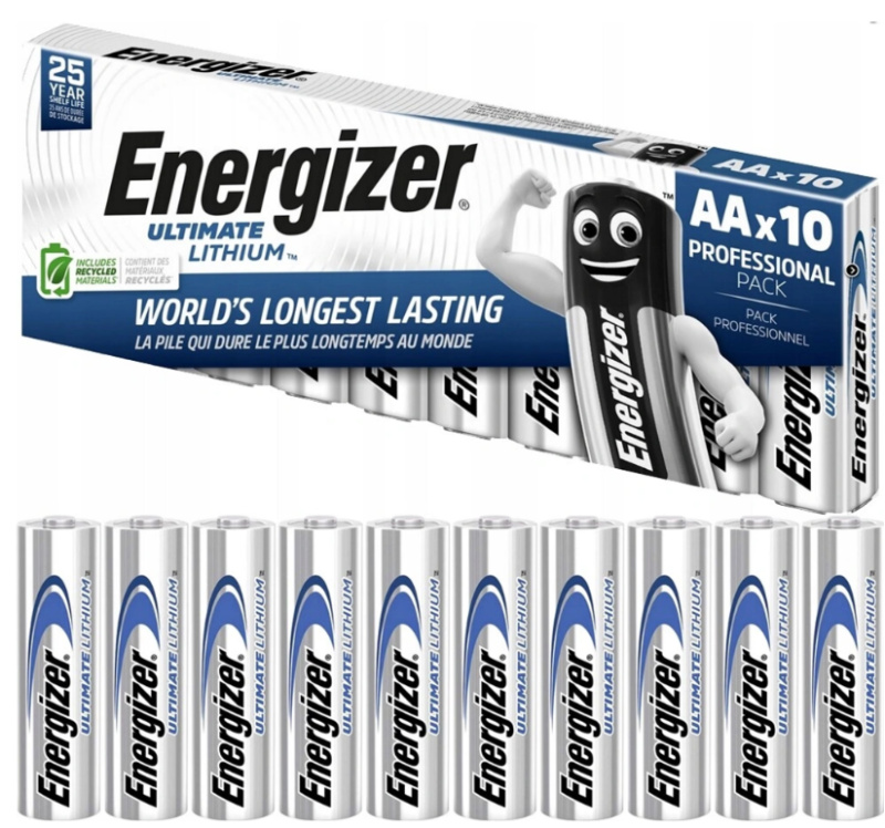 Energizer Ultimate Lithium AA 10ks