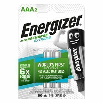 Energizer Akumulátor NiMh Extreme Micro (AAA) 800 mAh, 2 ks