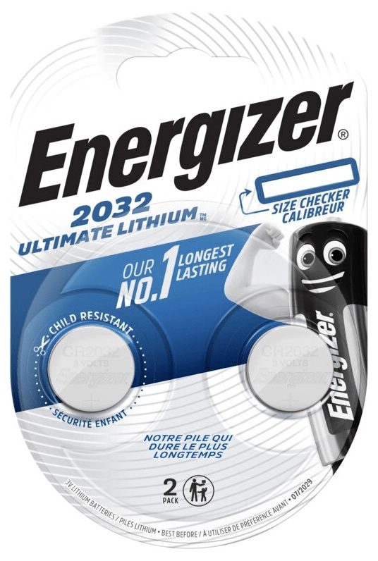 Energizer Ultimate Lithium CR2032 2ks E301319300