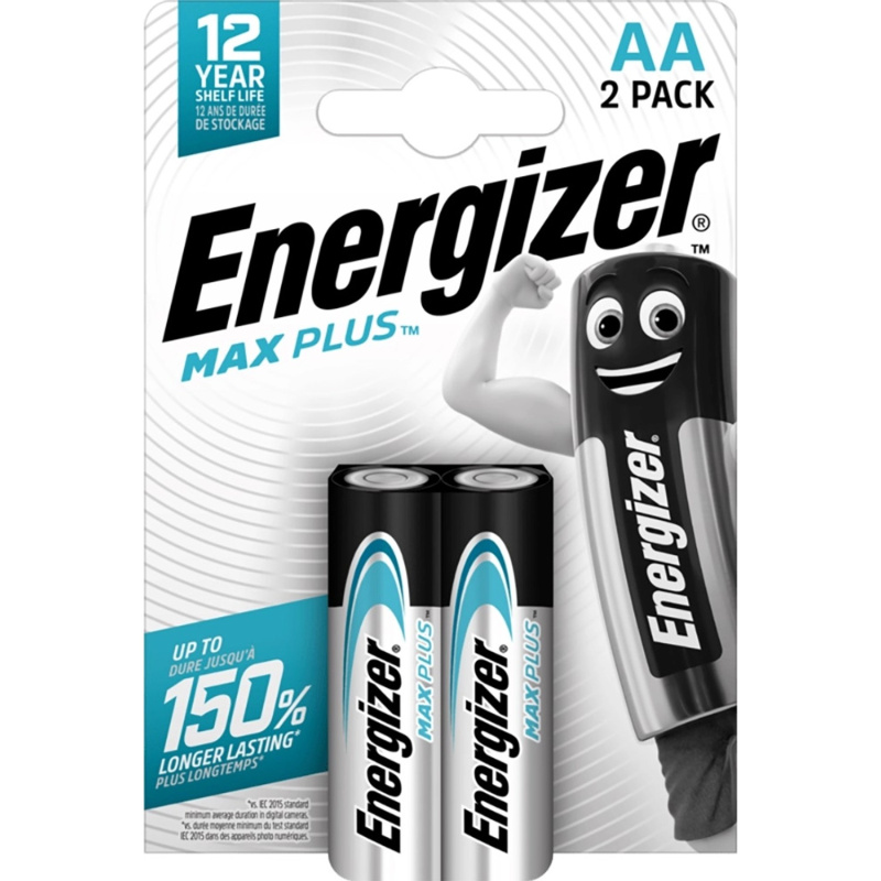 Energizer Baterie Max Plus AA 2 ks