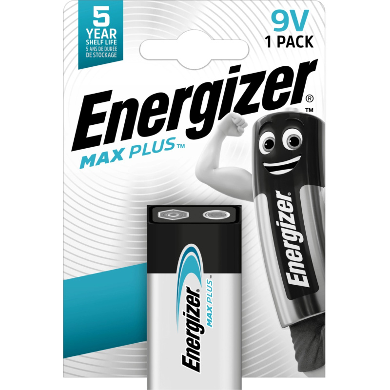 Energizer MAX PLUS Alkalická baterie Block E 9 V, 1 ks