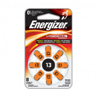 Energizer Zinc Air 13 baterie do naslouchadel 8 ks