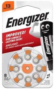 Energizer Zinc Air 13 baterie do naslouchadel 8 ks