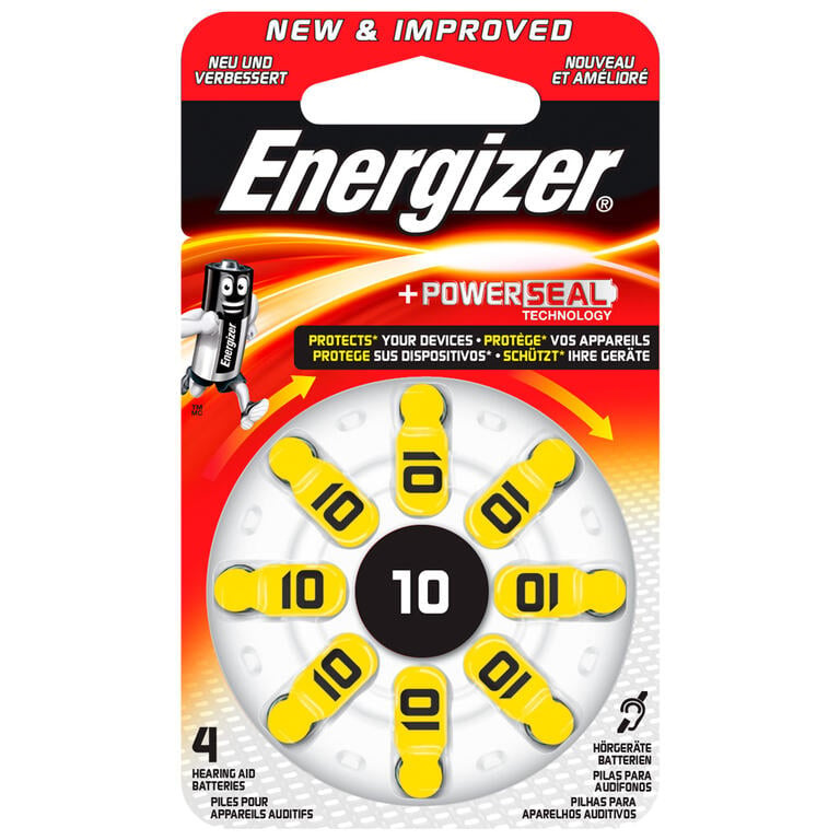 Energizer Zinc Air 10 baterie do naslouchadel 8 ks