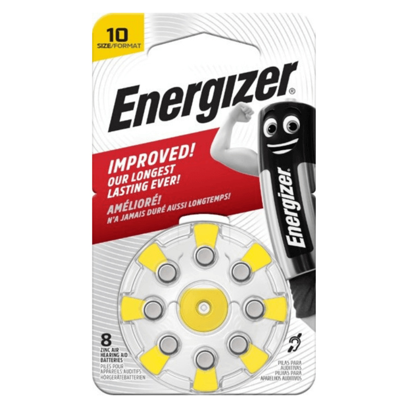 Energizer Zinc Air 10 baterie do naslouchadel 8 ks