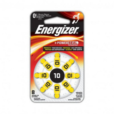 Energizer Zinc Air 10 baterie do naslouchadel 8 ks