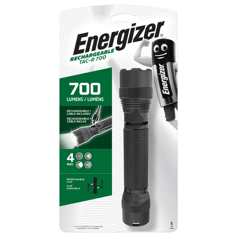 Energizer Tactical Rechargeable - dobíjecí svítilna