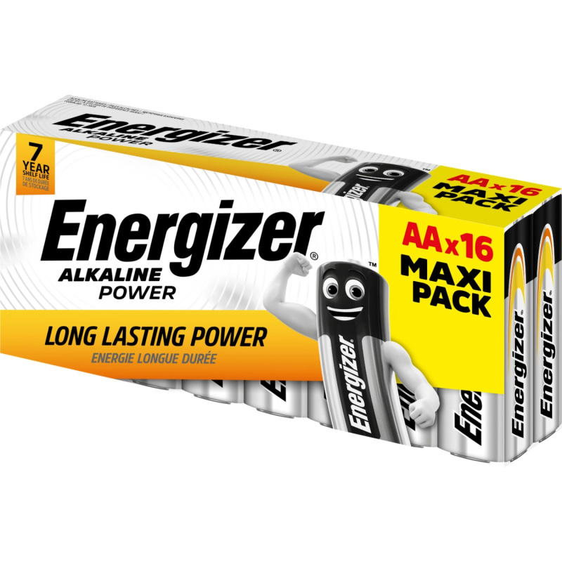 Energizer Alkalická baterie Power AA 16 ks