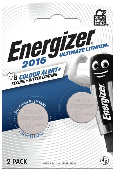 Energizer Ultimate Lithium CR2016 2ks E301319500