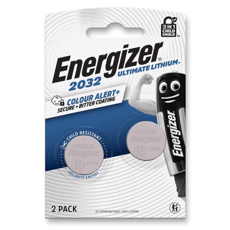 Energizer 2032 ULTIMATE LITHIUM Lithiová knoflíková baterie CR2032 3 V, 2 ks