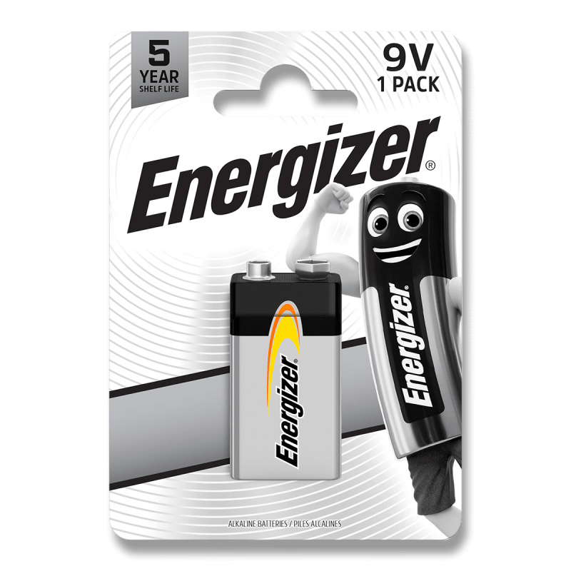 Energizer Everyday - alkalická baterie - 9V, 1 ks