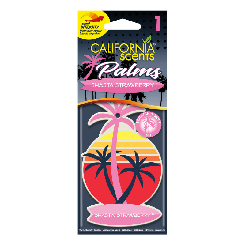 California scents Palms Shasta Strawberries - Jahoda