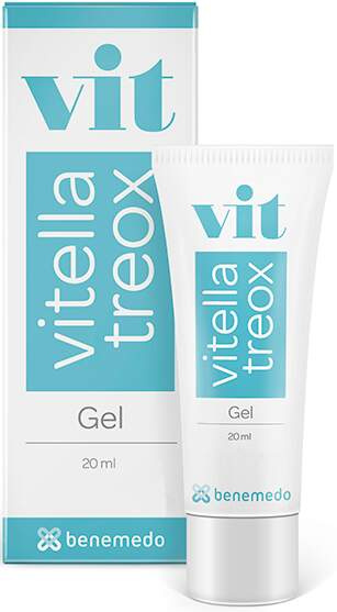 VITELLA Treox gel na podrážděnou kůži 20 ml
