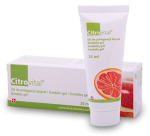 CITROVITAL Dentální gel pro dospělé 25ml