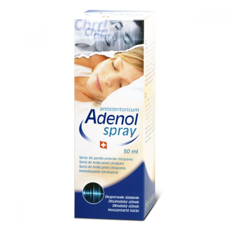 ADENOL Sprej do hrdla proti chrápání 50 ml