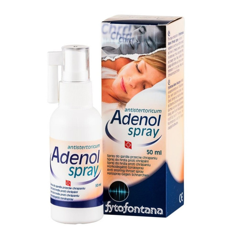 ADENOL Sprej do hrdla proti chrápání 50 ml
