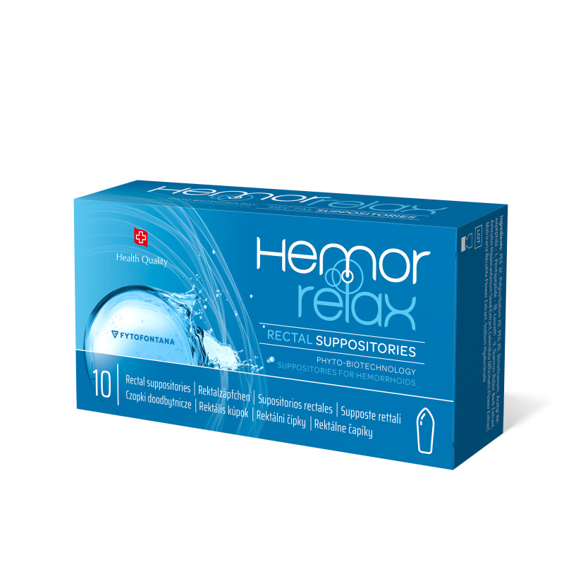 Fytofontana Hemorrelax rektální čípky 10ks