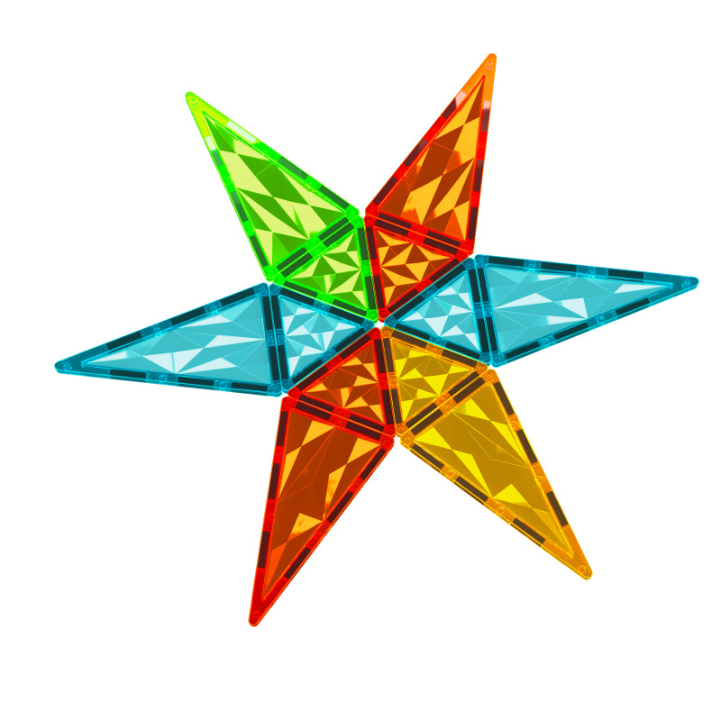 Geomag Gems Rocket 32 magnetických dlaždic