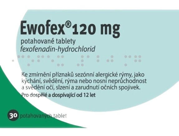 EWOFEX 120mg potahované tablety 30 kusů