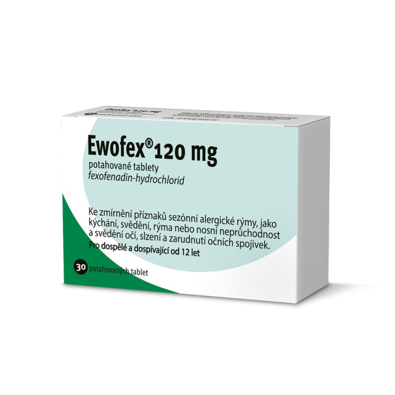 Ewofex 120 mg 30 potahovaných tablet