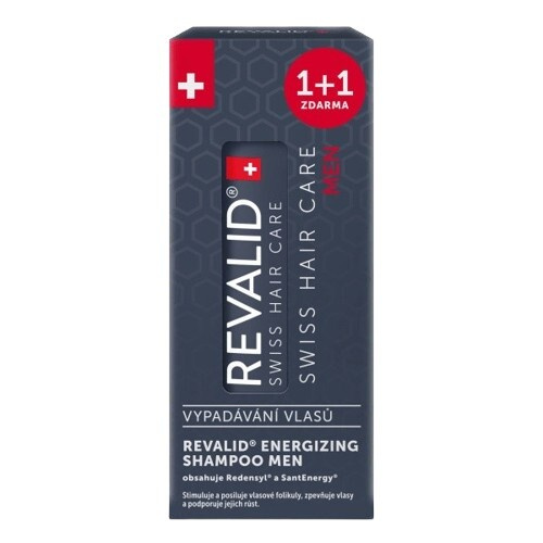 Revalid Energizing Shampoo MEN 2x200 ml 1+1 zdarma
