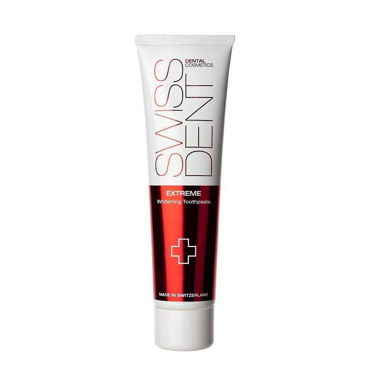 SWISSDENT EXTREME intenzivní bělicí pasta, 100 ml