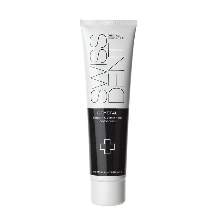 SWISSDENT CRYSTAL regenerační krém bez fluoridů, 100 ml