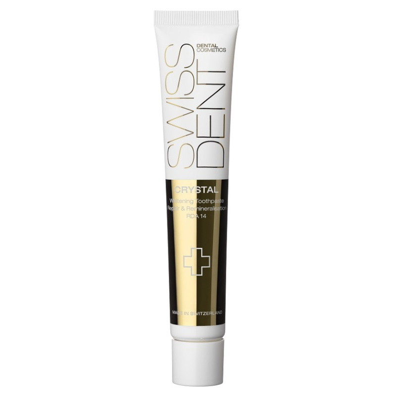 SWISSDENT CRYSTAL regenerační krém bez fluoridu, 50 ml