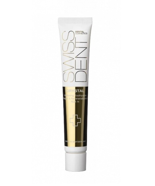 SWISSDENT CRYSTAL regenerační krém bez fluoridu, 50 ml