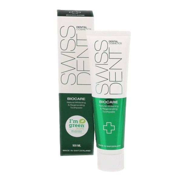 SWISSDENT BIOCARE regenerační a zesvětlující zubní pasta, 100 ml