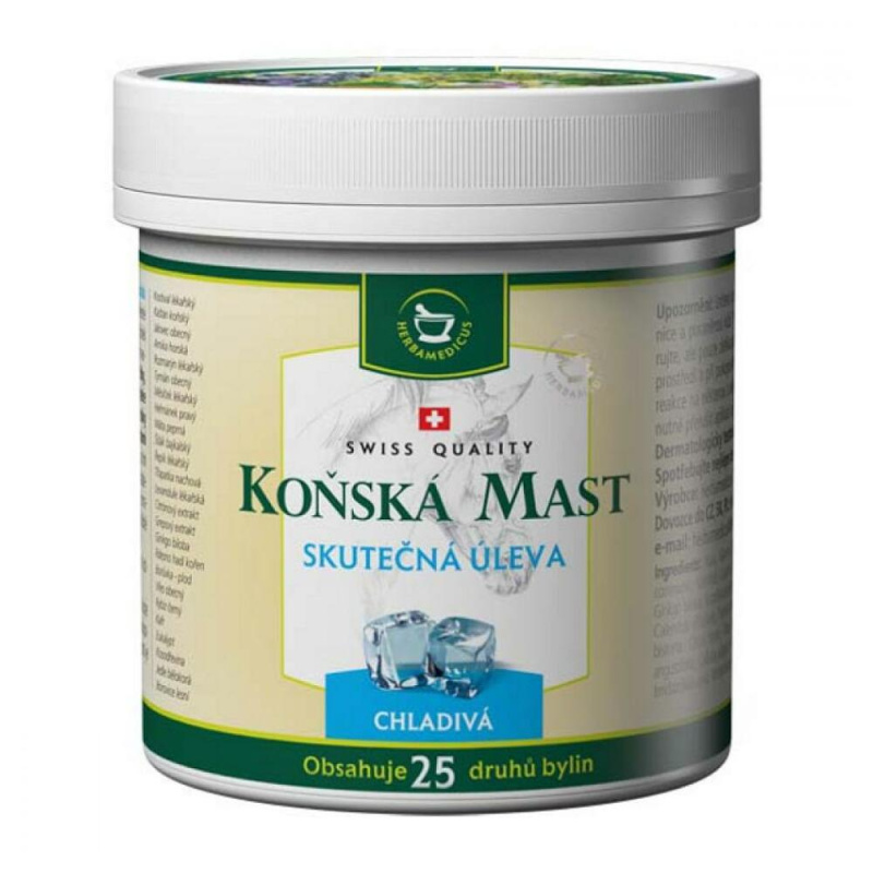 Herbamedicus Koňská mast chladivá 250ml