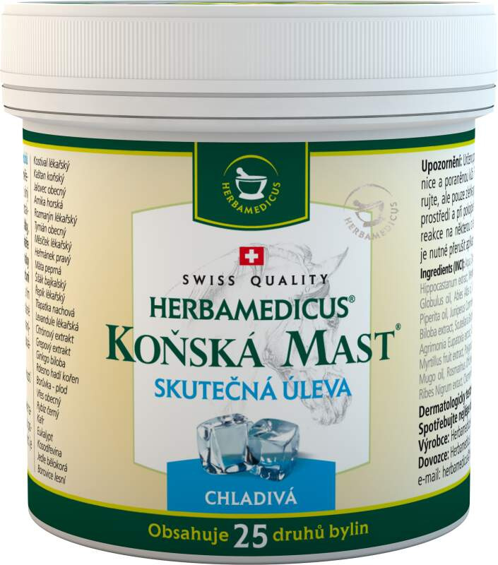 Herbamedicus Koňská mast chladivá 250ml