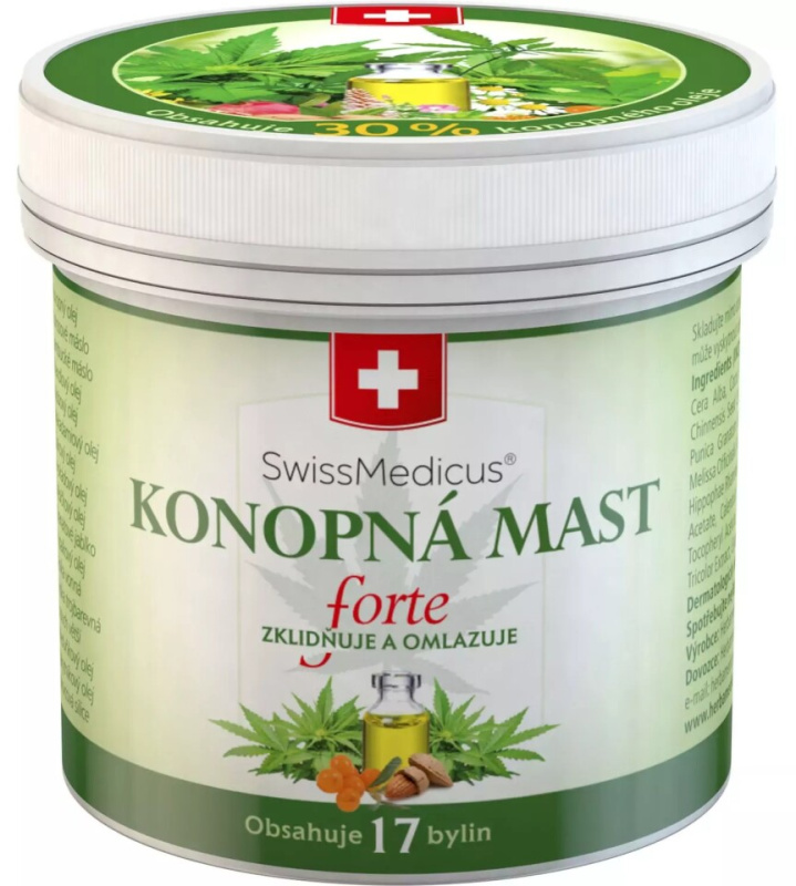 Herbamedicus Konopná mast Forte 125 ml